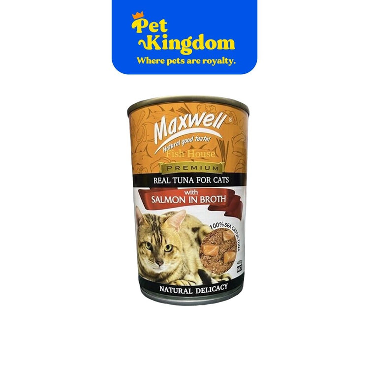 Maxwell Tuna in Broth Can Cat Food 400g