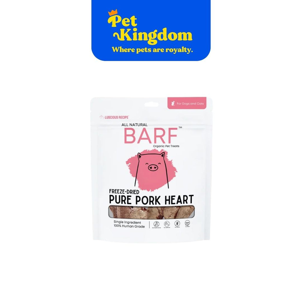 Luscious Recipe Natural Organic Pork Heart   30g