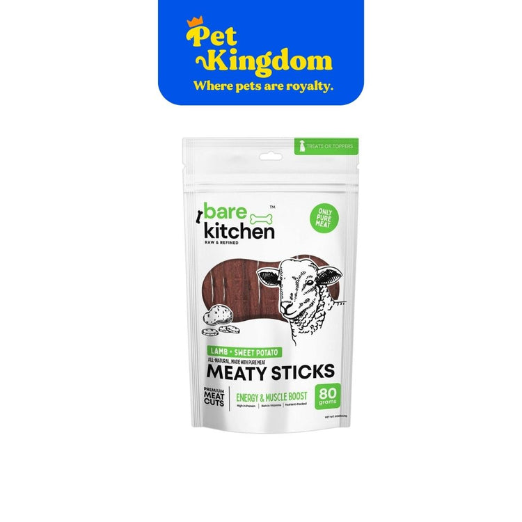 BARE KITCHEN Meaty Sticks with Fruits & Veg Lamb & Potato 80g