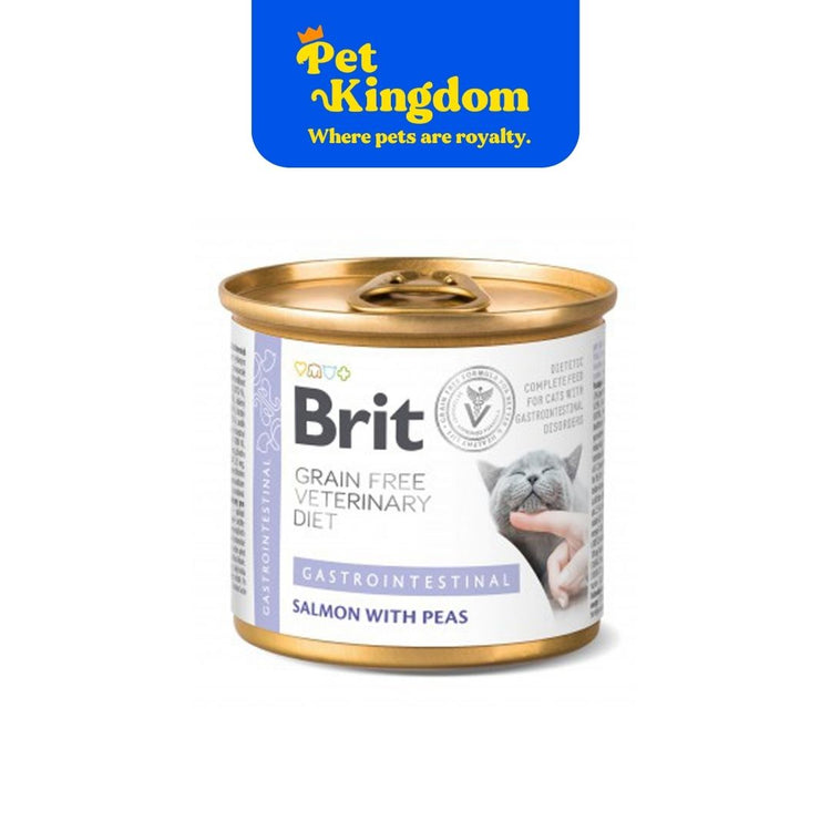 Brit GF Veterinary Diet Cat Cans Gastrointestinal 200g