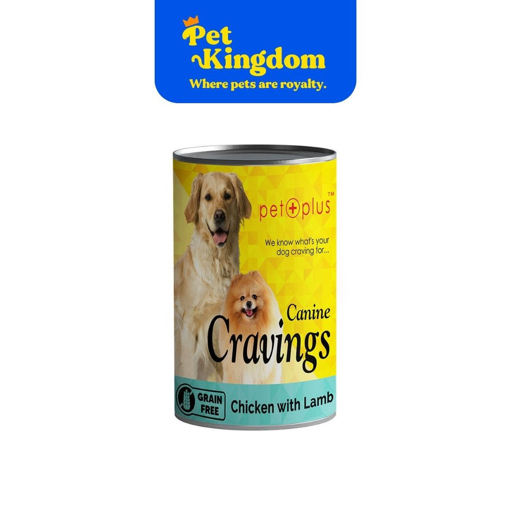 PET PLUS CANINE CRAVINGS WITH LAMB 400G