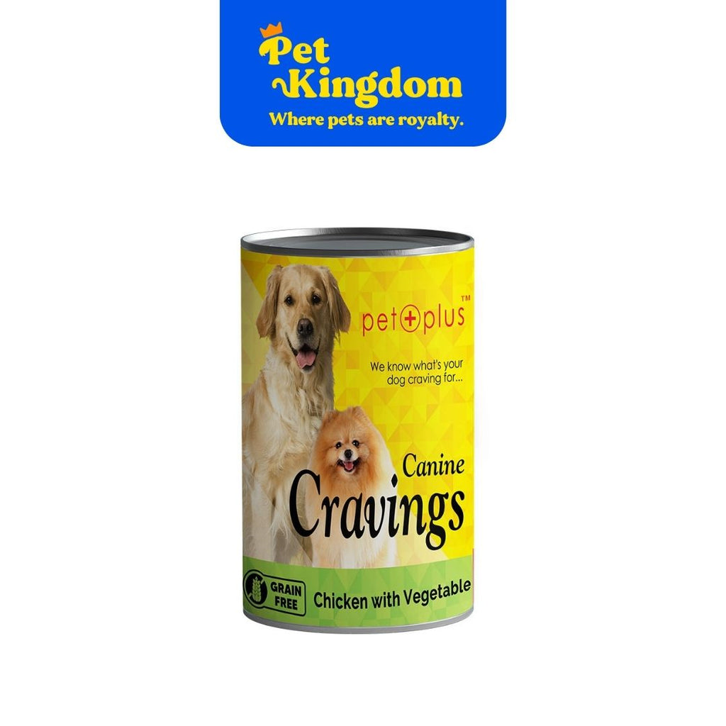 PET PLUS CANINE CRAVINGS CHICKEN W/ VEGETABLE 400G