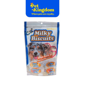 PET PLUS CALCIUM MILKY BISCUITS BEEF & MILK 200G