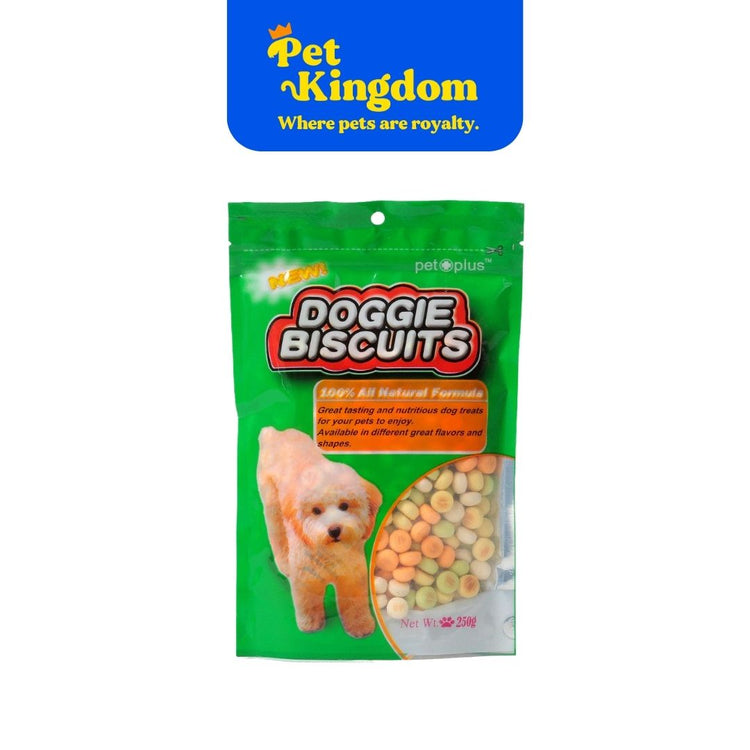 PET PLUS ROUND DOGGIE BISCUIT 250G