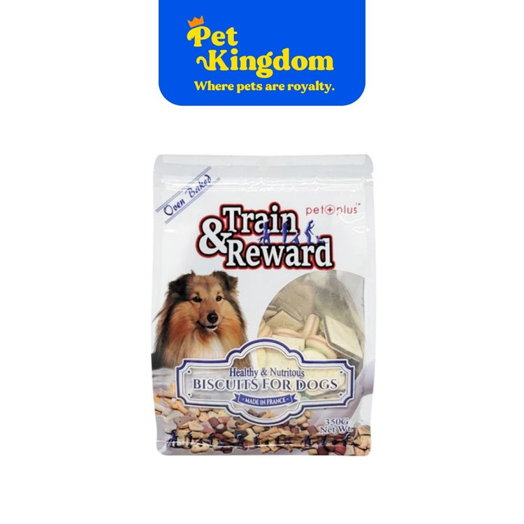 PET PLUS TRAIN & REWARD MIX SANDWICHES 350G