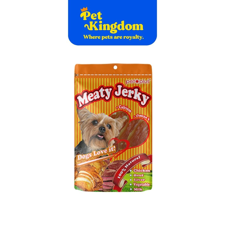 PET PLUS MEATY JERKY CHEWY CHICKEN STRIPS