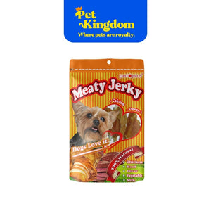 PET PLUS MEATY JERKY CHICKEN W/ WHITE HIDE STICK