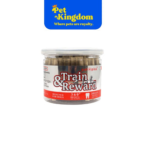 PET PLUS TRAIN & REWARD DENTAL STAR STICK MILK 180G