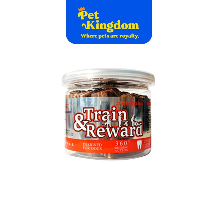 PET PLUS TRAIN & REWARD SANDWICH BEEF CUBE 180G