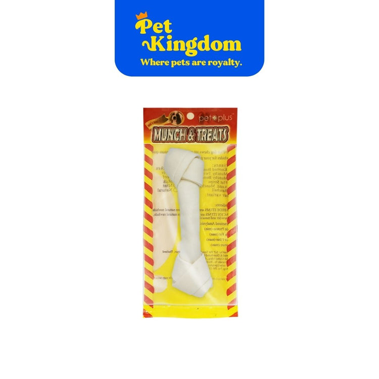 PET PLUS BLEACHED CHEWBONE 6IN