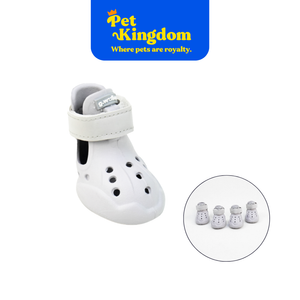 Gentle Walker Cloud Walk Dog Shoes Silver Chai Size 1-8