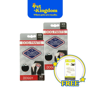 BUY 2 D&D DOG PANTS - Doggy GET FREE EBI DOG SANITARY PADS