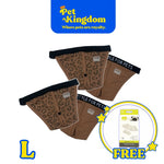 BUY 2 LARGE - EBI DOG PANTS - Pack of Two AND GET FREE EBI DOG SANITARY PADS
