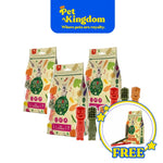 BUY 3 LARGE - GARDEN BITES TOBY TOOTHBRUSH AND GET FREE GARDEN BITES DENTAL TWISTERS- XL