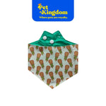 FurFect Connection PINEAPPLE Pet Bandana - SMALL