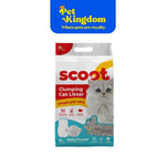 Scoot BABY POWDER Clumping Cat Litter 5L