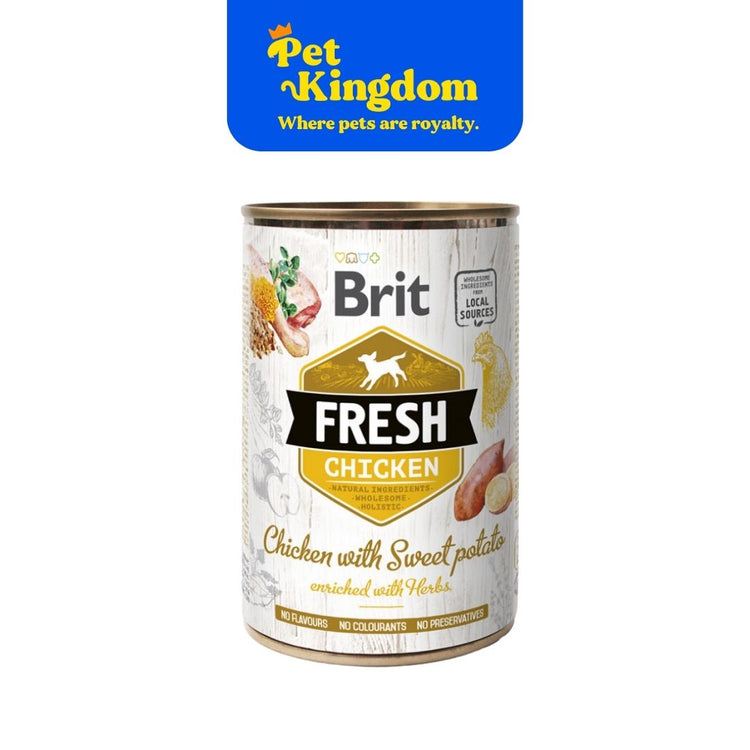 Brit Fresh Chicken with Sweet Potato 400g