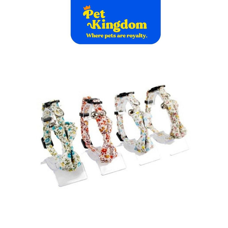 DUVOPLUS CAT COLLAR FLOWER MEADOW