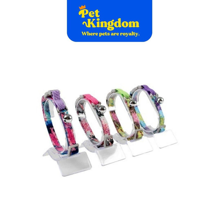 DUVOPLUS CAT COLLAR FLOWER SPLASH