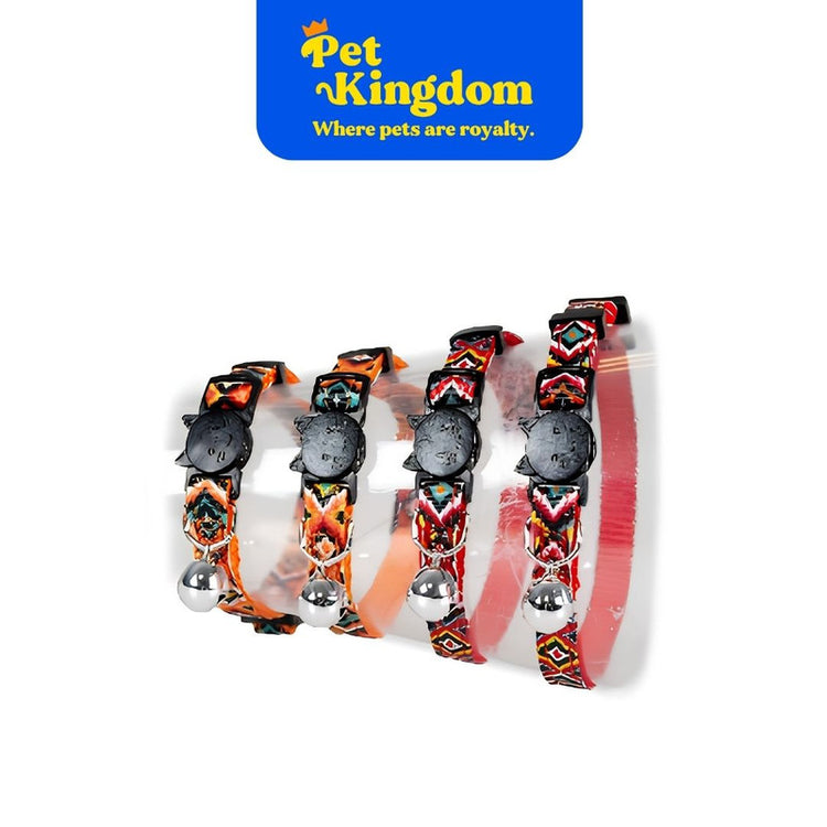 DUVOPLUS CAT COLLAR INDIAN DESIGN