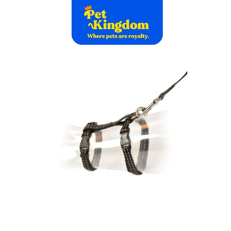 DUVOPLUS CAT WALKING SET REFLECTIVE UNI BLACK