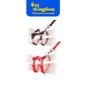 DUVOPLUS KITTEN WALKING SET WHITE DOTS