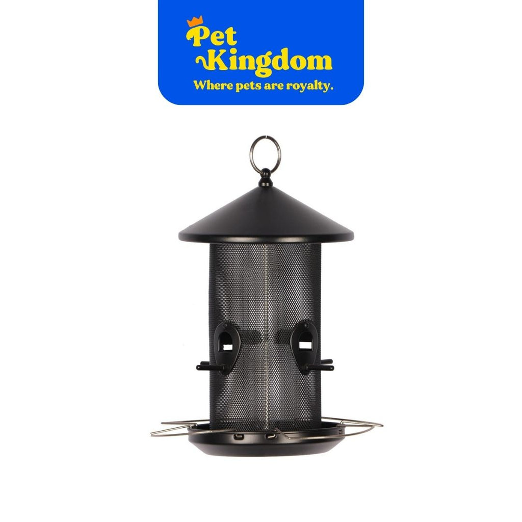 DUVOPLUS GARDEN BIRDS FOOD DISPENSER METAL TUBE
