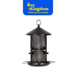 DUVOPLUS GARDEN BIRDS FOOD DISPENSER METAL TUBE