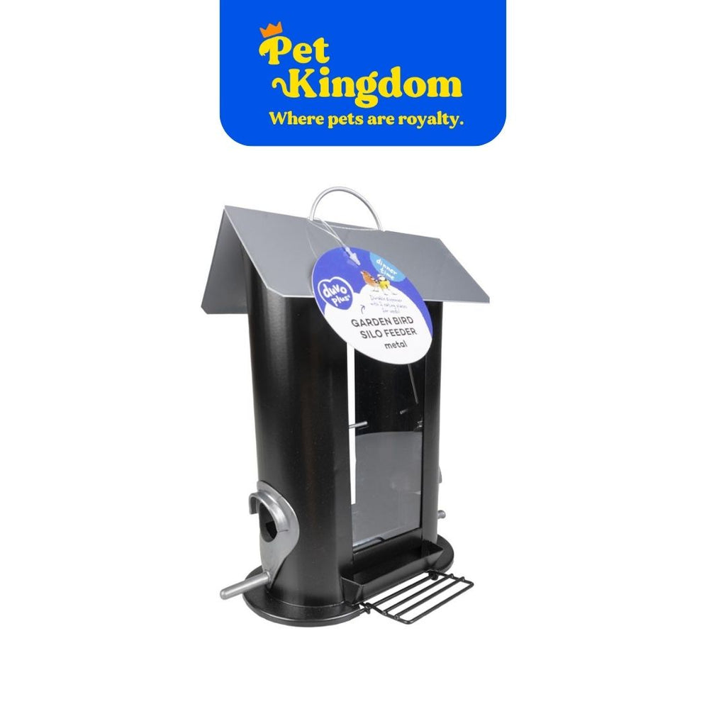DUVOPLUS METAL FOOD DISPENSER FOR SEEDS