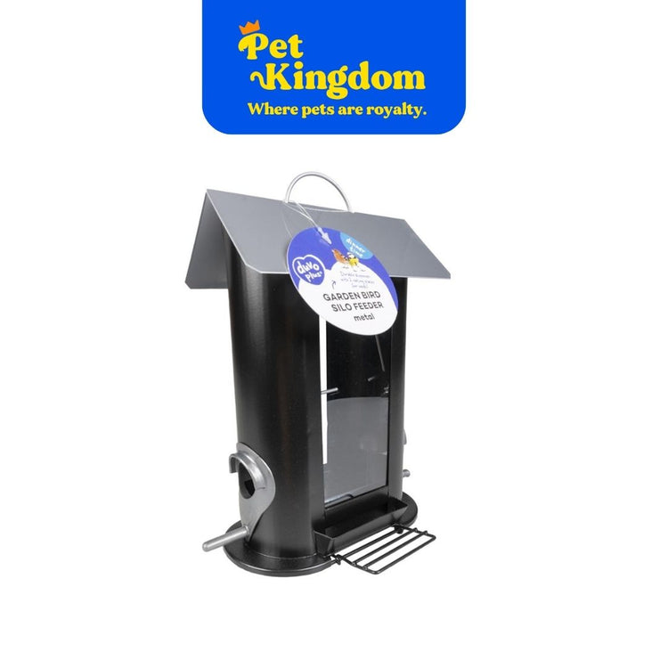 DUVOPLUS METAL FOOD DISPENSER FOR SEEDS