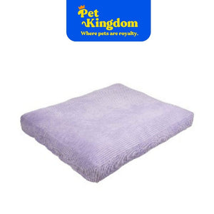 COOCKO DOG CUSHION COZY UNI PURPLE LARGE