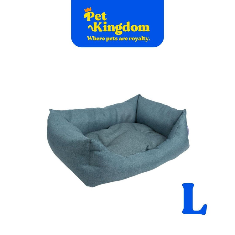 DuvoPlus Bed Rectangular Royal Blue L