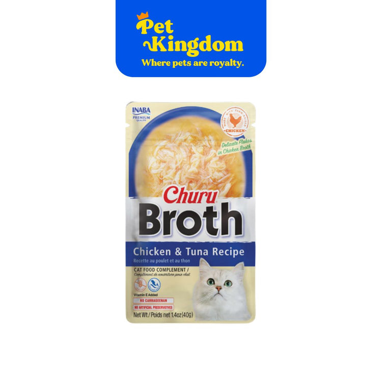 Inaba Churu Broth Chicken & Tuna Recipe 40g