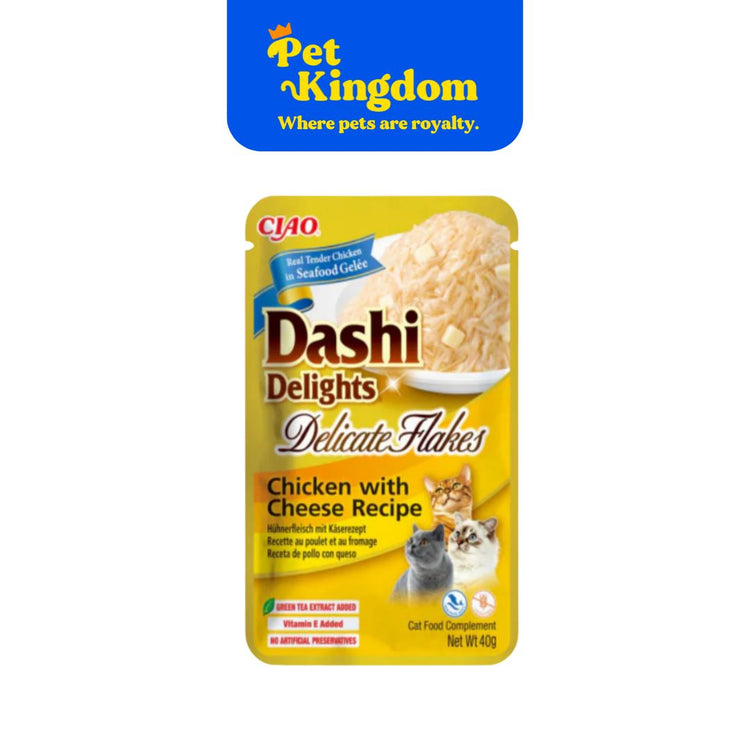 Inaba Dashi Delights Delicate Flakes Chicken with Cheese Recipe 40g