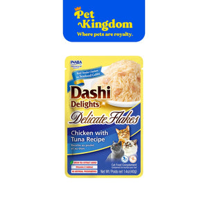 Inaba Dashi Delights Delicate Flakes Chicken with Tuna Recipe 40g