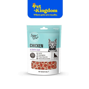 Jerky Time Chicken & Codfish Sushi Cat Treats 80g