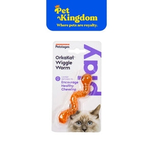 Petstages OrkaKat Catnip Wiggle Worm Cat Toy