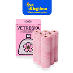 VETRESKA Cherry Blossom Pet Poops Refill Set (12 Rolls)