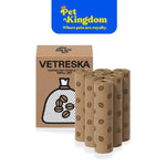 VETRESKA Coffee Pet Poop Bags Refill Set(12 Rolls)
