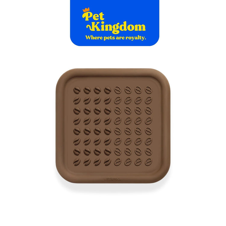 VETRESKA Coffee Silicone Pet Licking Mat
