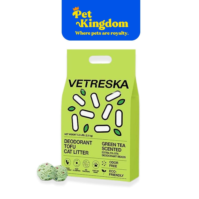 VETRESKA Deodorant Tofu Cat Litter -Cherry Blossom Scented