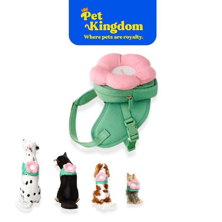 VETRESKA Flora Pet Backpack & Harness 3 in 1 Set M