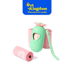 VETRESKA Flora Pet Poop Bags & Dispenser(1 Dispenser + 1 Roll)