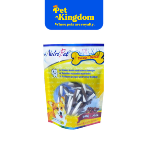 NUTRIPET TWISTIX MINI BARBECUE & MILK 180G