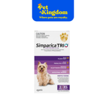 SIMPARICA TRIO CHEW 2.5-5KGS - RX