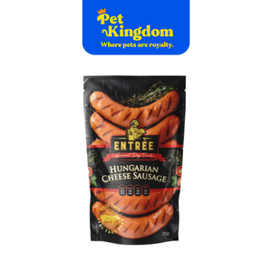 ENTREE: GOURMET DOG TREATS HUNGARIAN CHEESE SAUSAGE 70G