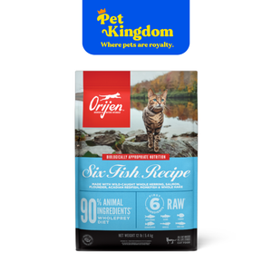 ORIJEN SIX FISH DRY CAT FOOD 5.4KG