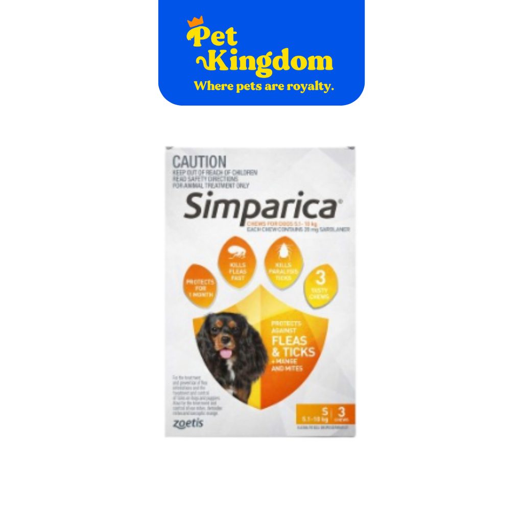 SIMPARICA CHEW 20MG 5.1-10KGS - RX