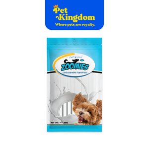 PET PLUS ZOOMIES STAR MILK STICKS 100G