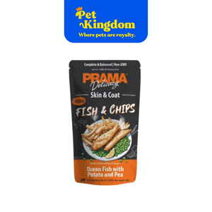 Prama Delicacy Skin and Coat Fish and Chips Flavor 120g